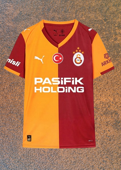 Equipamento oficial Galatasaray 2025/26