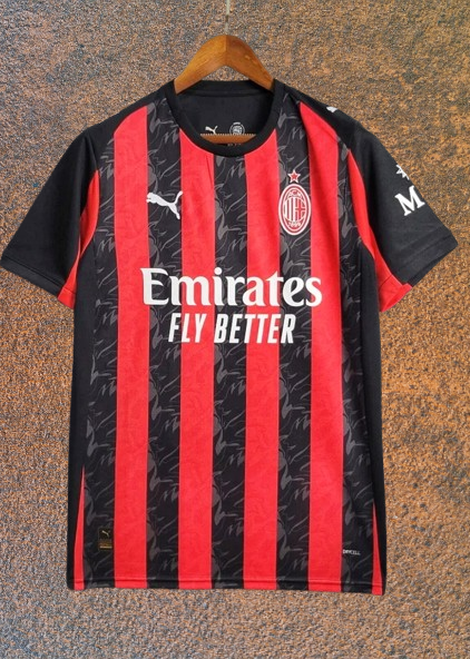 Equipamento oficial AC Milan 2025/26